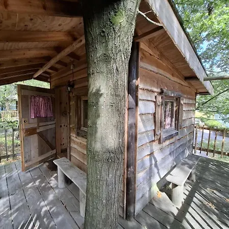 Wooden Victor De Vos - Slapen In Boomhut - Rijen, Brabant Casa vacanze Rijen